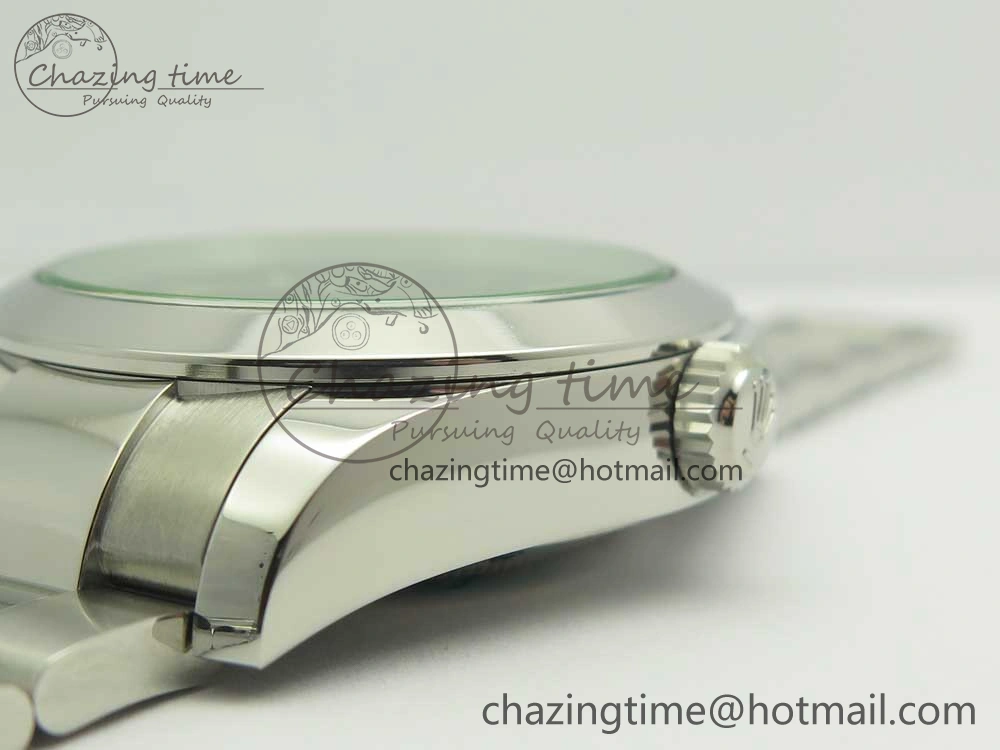 Milgauss 116400 904L SS DJF 1:1 Best Edition Black Dial on 904L SS Bracelet A2836 (Real Green Sapphire Crystal) Sleek 3342