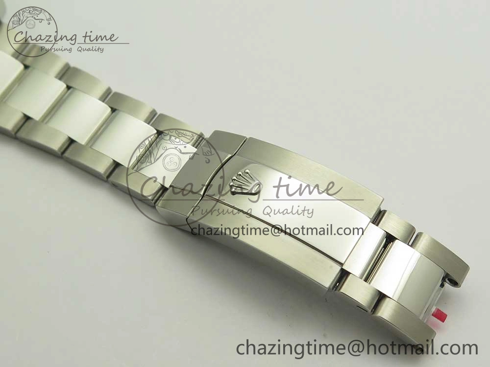 Milgauss 116400 904L SS DJF 1:1 Best Edition Black Dial on 904L SS Bracelet A2836 (Real Green Sapphire Crystal) Sleek 3342