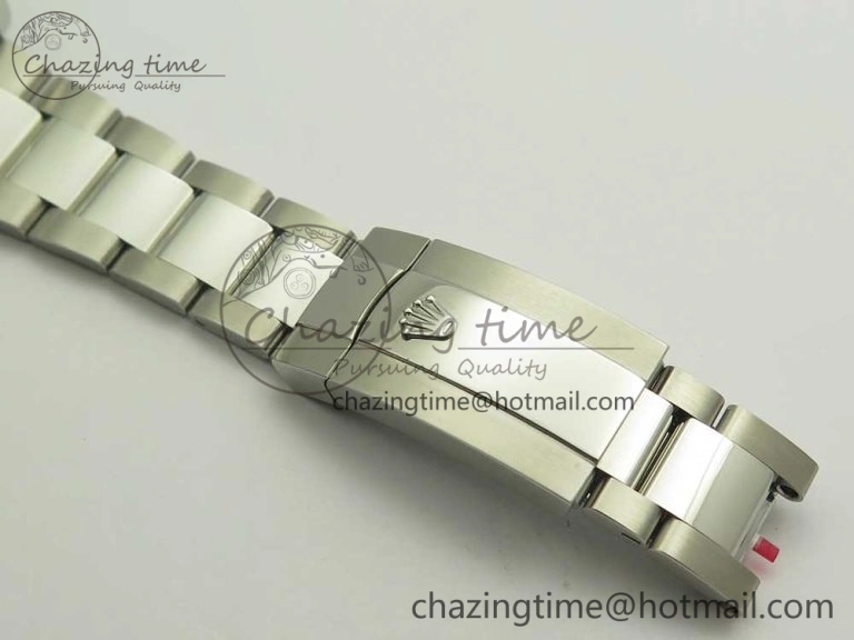 Resilient Milgauss 116400 904L SS DJF 1:1 Best Edition Blue Dial on 904L SS Bracelet A2836 (Real Green Sapphire Crystal) 3341