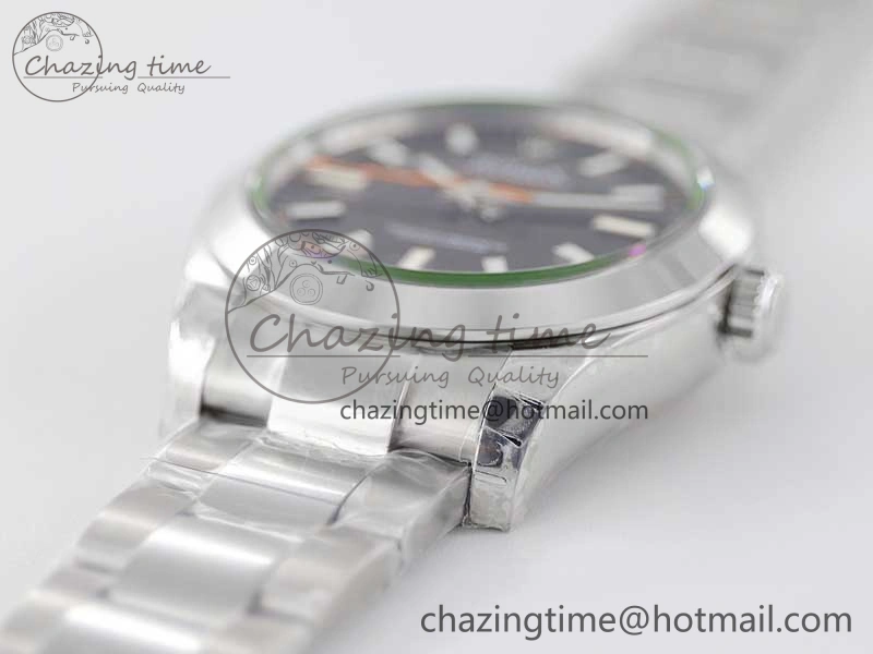 Milgauss 116400 GV 904L TWF 1:1 Best Edition Black Dial on SS Bracelet SH Versatile 2442