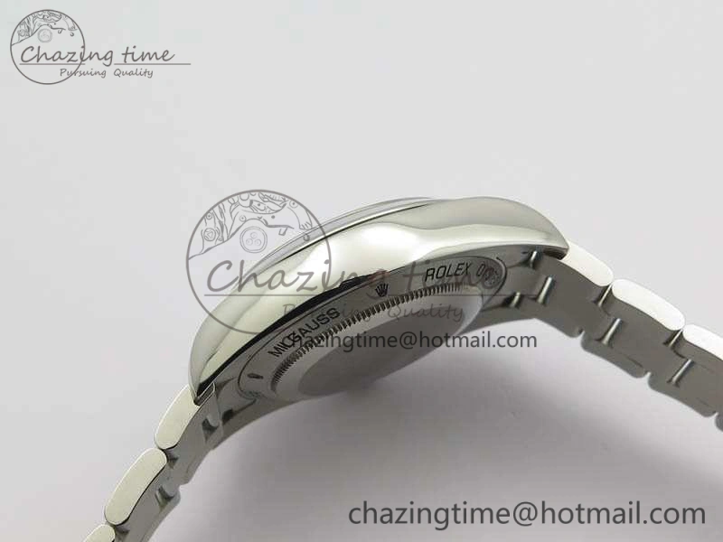 Milgauss 116400 GV ARF 1:1 Best Edition Green Sapphire Black Dial On SS Bracelet A MultiPurpose 3561