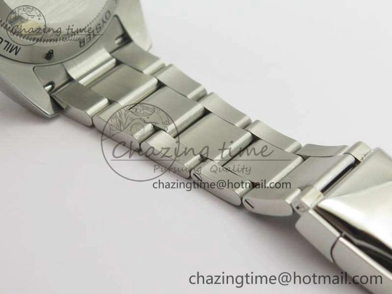 Milgauss 116400 GV ARF 1:1 Best Edition Green Sapphire Black Dial On SS Bracelet A MultiPurpose 3561