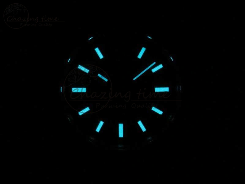 Milgauss 116400 GV ARF 1:1 Best Edition Green Sapphire Blue Dial On SS Bracelet SA ZeroBulk 3551