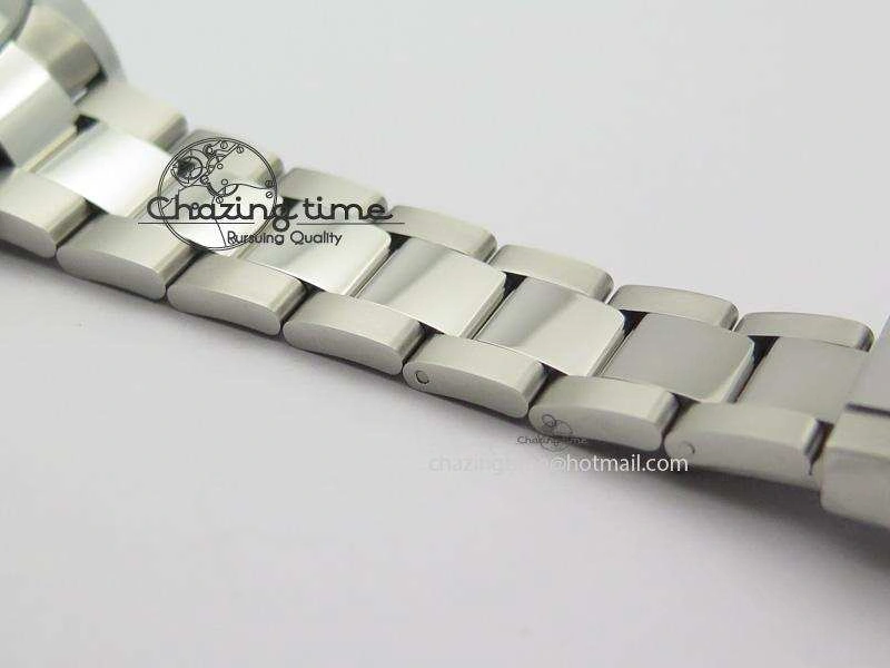 Milgauss 116400 GV JF 1:1 Green Sapphire Black Dial On SS Bracelet A2824 V EasyCare 3960