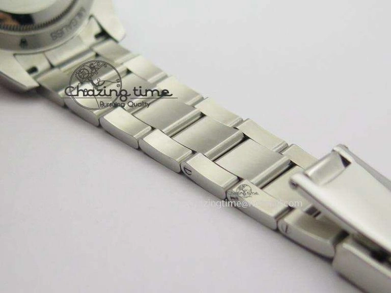 Milgauss 116400 GV JF 1:1 Green Sapphire Black Dial On SS Bracelet A2824 V EasyCare 3960