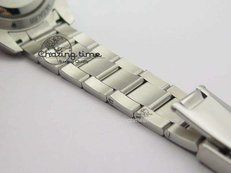 Milgauss 116400 GV JF 1:1 Green Sapphire Black Dial On SS Bracelet A2824 V EasyCare 3960