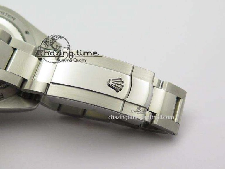 Milgauss 116400 GV JF 1:1 Green Sapphire Black Dial On SS Bracelet A2824 V EasyCare 3960