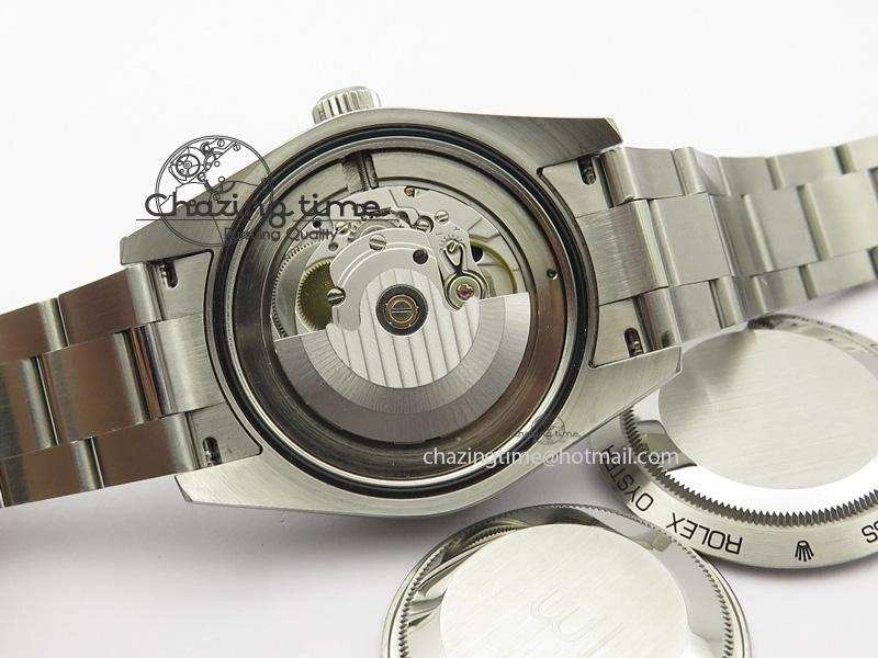 Casual Milgauss 116400 GV JF 1:1 Green Sapphire Blue Dial On SS Bracelet A2824 V 3950