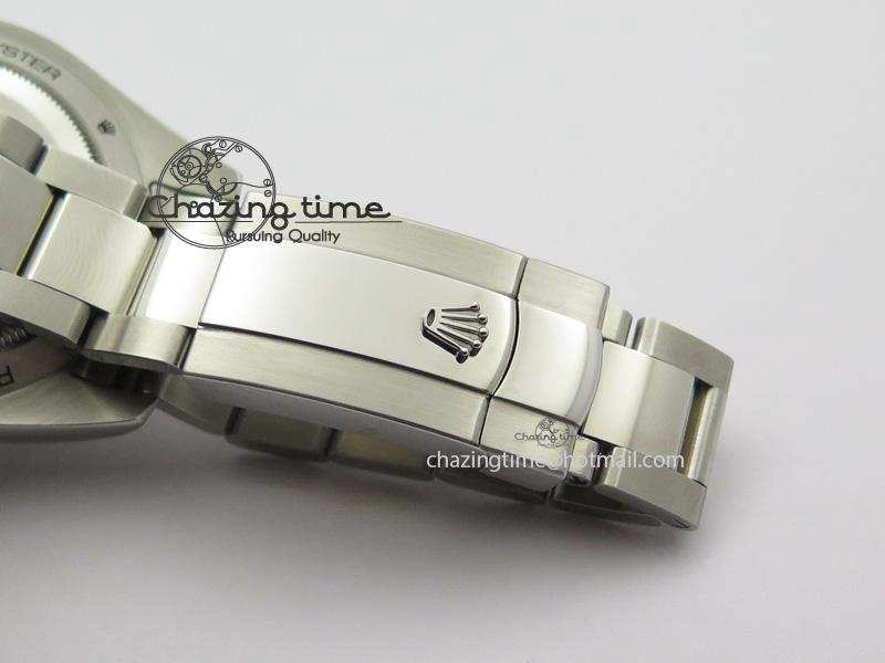 Casual Milgauss 116400 GV JF 1:1 Green Sapphire Blue Dial On SS Bracelet A2824 V 3950