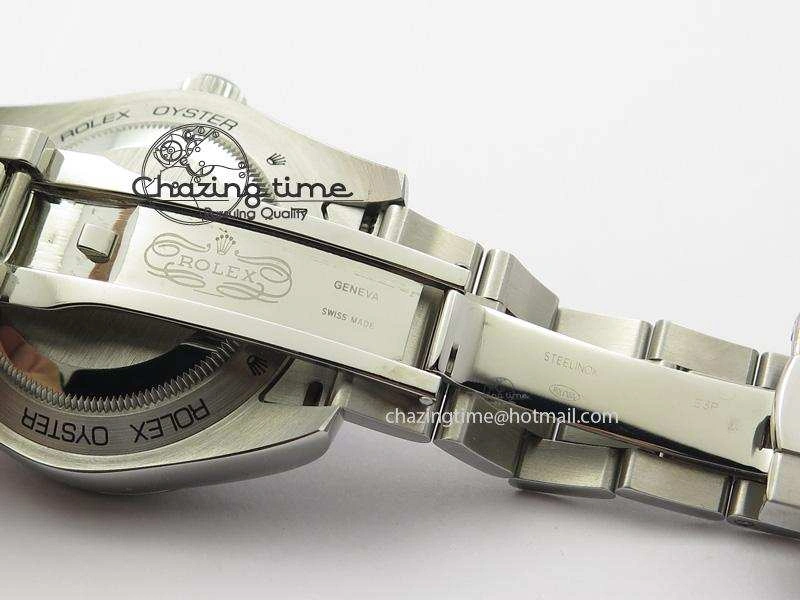 Casual Milgauss 116400 GV JF 1:1 Green Sapphire Blue Dial On SS Bracelet A2824 V 3950