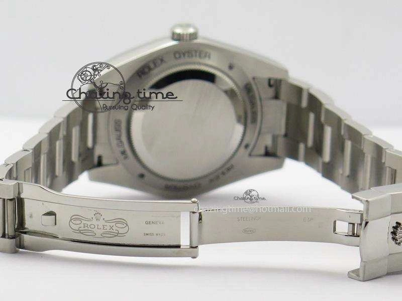 Casual Milgauss 116400 GV JF 1:1 Green Sapphire Blue Dial On SS Bracelet A2824 V 3950