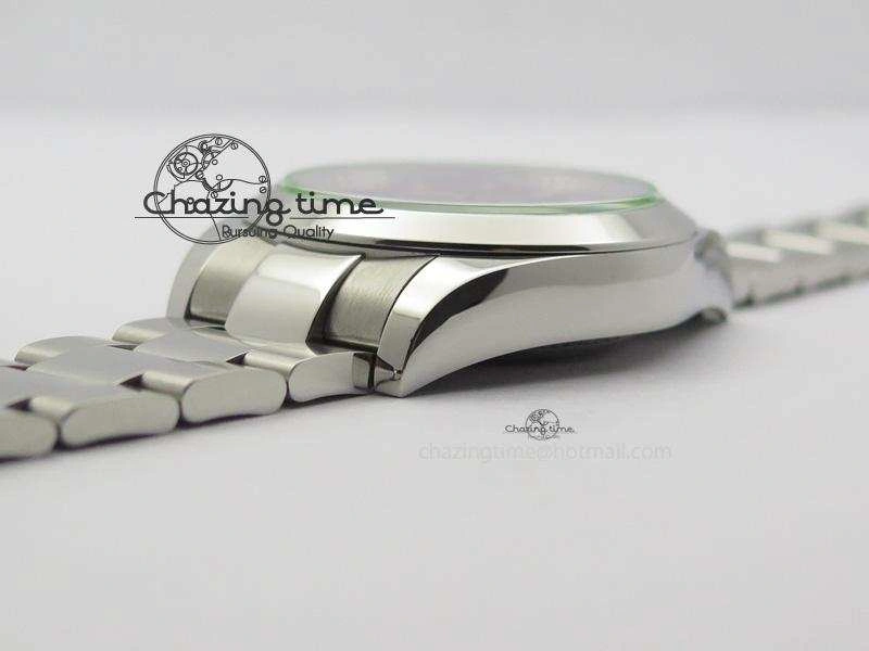 Casual Milgauss 116400 GV JF 1:1 Green Sapphire Blue Dial On SS Bracelet A2824 V 3950