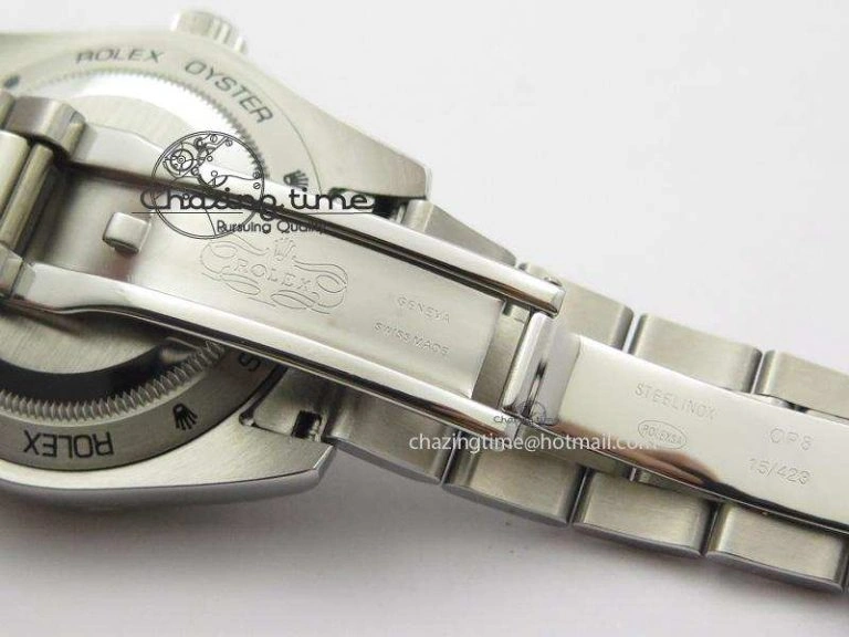 Vibrant Milgauss 116400 GV JF 1:1 Green Sapphire Blue Dial On SS Bracelet SA 3959