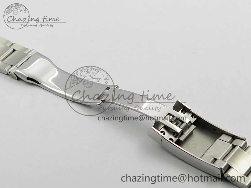 Milgauss 116400 GV Noob 1:1 Best Edition Green Sapphire Black Dial on SS Bracelet A Upgraded 3122