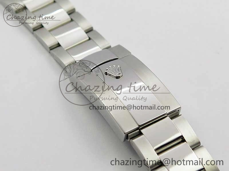 Milgauss 116400 GV Noob 1:1 Green Sapphire Blue Dial on SS Bracelet A TechFriendly 3124