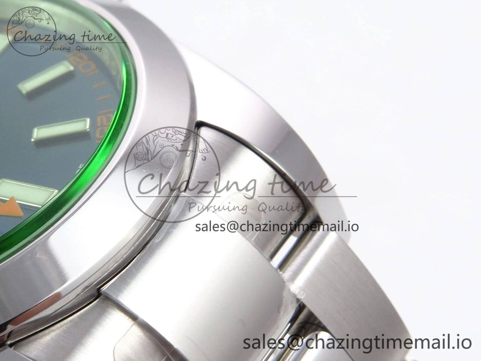Milgauss 116400GV VSF 1:1 Best Edition 904L Steel Blue Dial on SS Bracelet VS Casual 1001