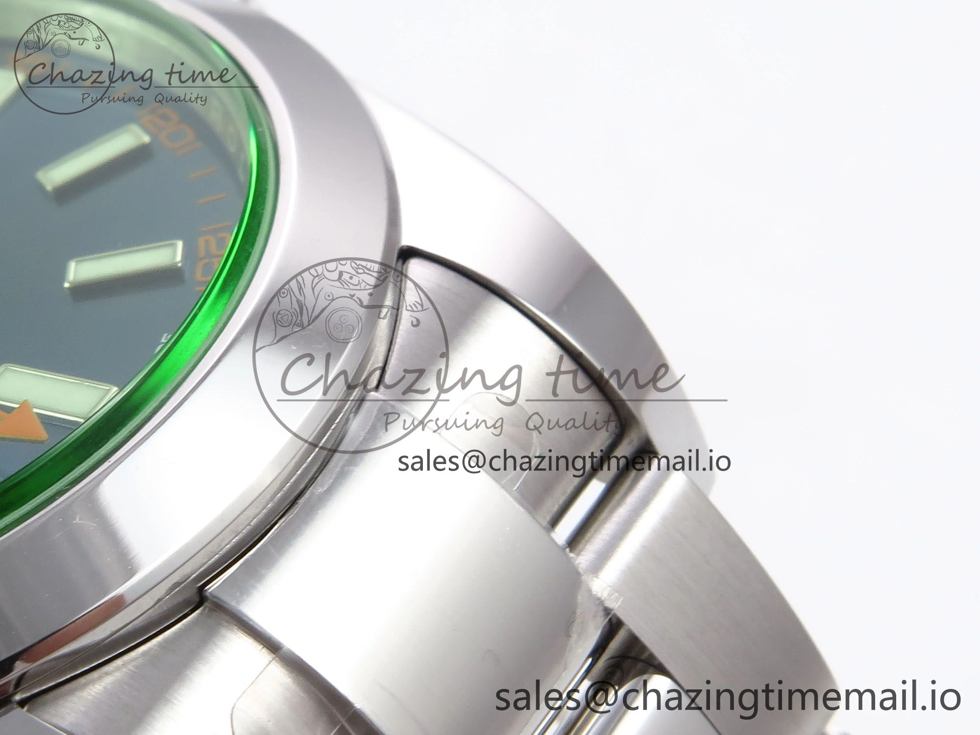 Milgauss 116400GV VSF 1:1 Best Edition 904L Steel Blue Dial on SS Bracelet VS Casual 1001