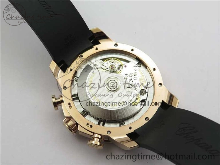 Mille Miglia 168571 RG V7F 1:1 Best Edition Black Dial On Black Rubber Strap A7750 to Cal. Unique 6385
