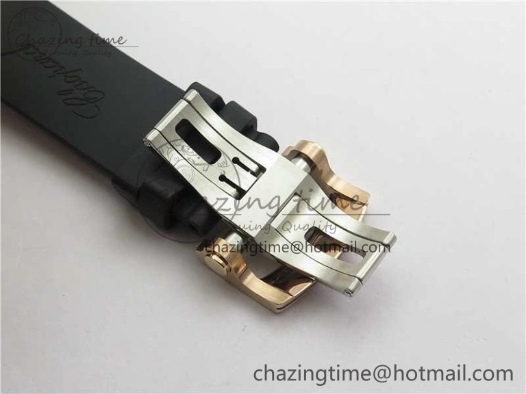 Mille Miglia 168571 RG V7F 1:1 Best Edition Black Dial On Black Rubber Strap A7750 to Cal. Unique 6385