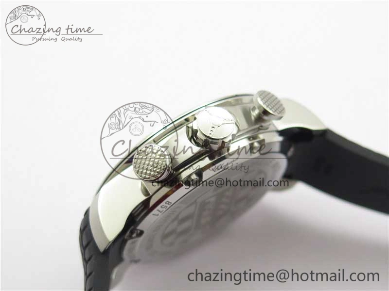 Mille Miglia 168571 SS V7F 1:1 Best Edition Black Dial On Black Rubber Strap A7750 to Cal. Trendsetting 6390