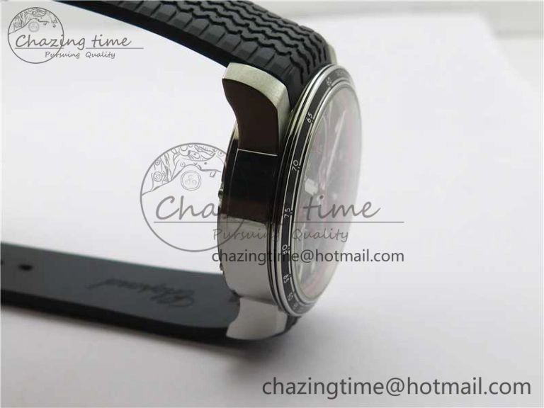Mille Miglia 168571 SS V7F 1:1 Best Edition Black Dial On Black Rubber Strap A7750 to Cal. Trendsetting 6390