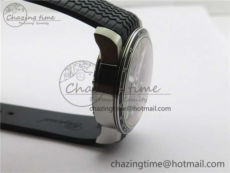 Mille Miglia 168571 SS V7F 1:1 Best Edition Black Dial On Black Rubber Strap A7750 to Cal. Trendsetting 6390