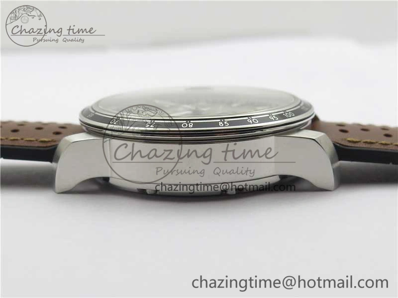 Mille Miglia 168571 SS V7F 1:1 Best Edition Gray Dial On Brown Rubber Strap A7750 to Cal. HighQuality 6391
