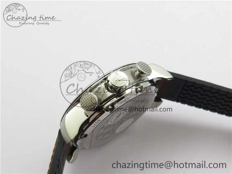 Mille Miglia 168571 SS V7F 1:1 Best Edition Gray Dial On Brown Rubber Strap A7750 to Cal. HighQuality 6391