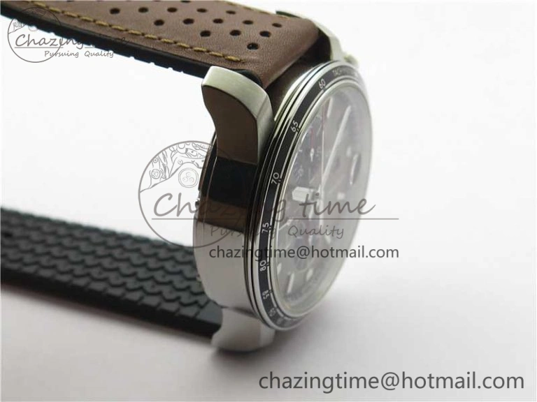 Mille Miglia 168571 SS V7F 1:1 Best Edition Gray Dial On Brown Rubber Strap A7750 to Cal. HighQuality 6391