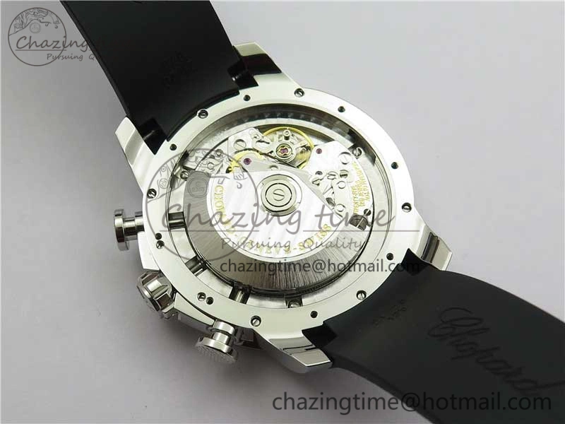 Mille Miglia 168571 SS V7F 1:1 Best Edition White Dial On Black Rubber Strap A7750 to Cal. Colorful 6393