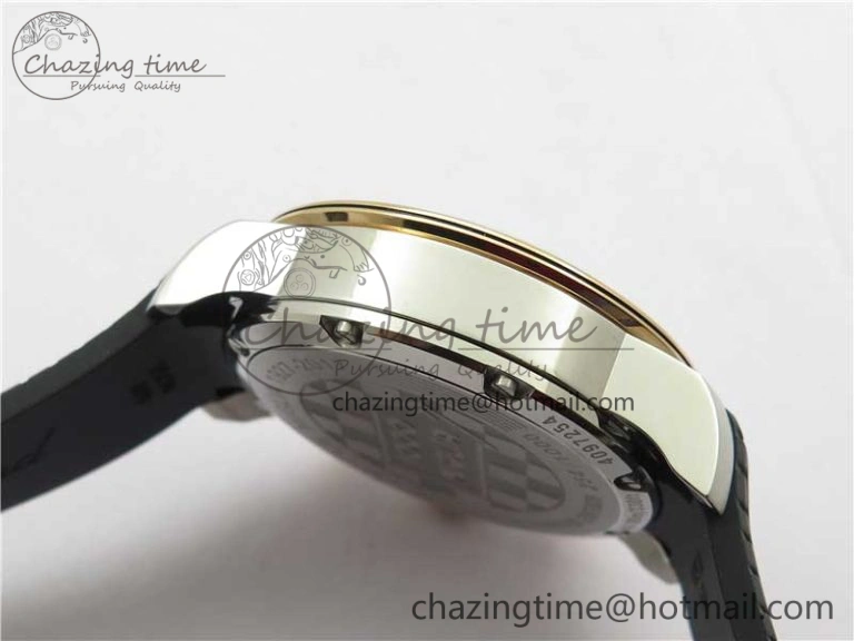 Mille Miglia 168571 SS RG V7F 1:1 Best Edition Black Dial On Black Rubber Strap A7750 to Cal. FlexibleFit 6389