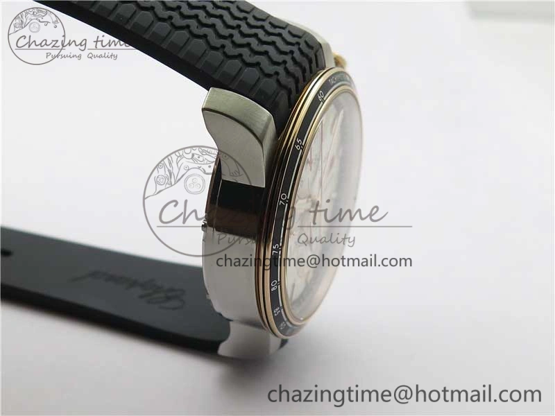 Mille Miglia 168571 SS RG V7F 1:1 Best Edition Black Dial On Black Rubber Strap A7750 to Cal. FlexibleFit 6389