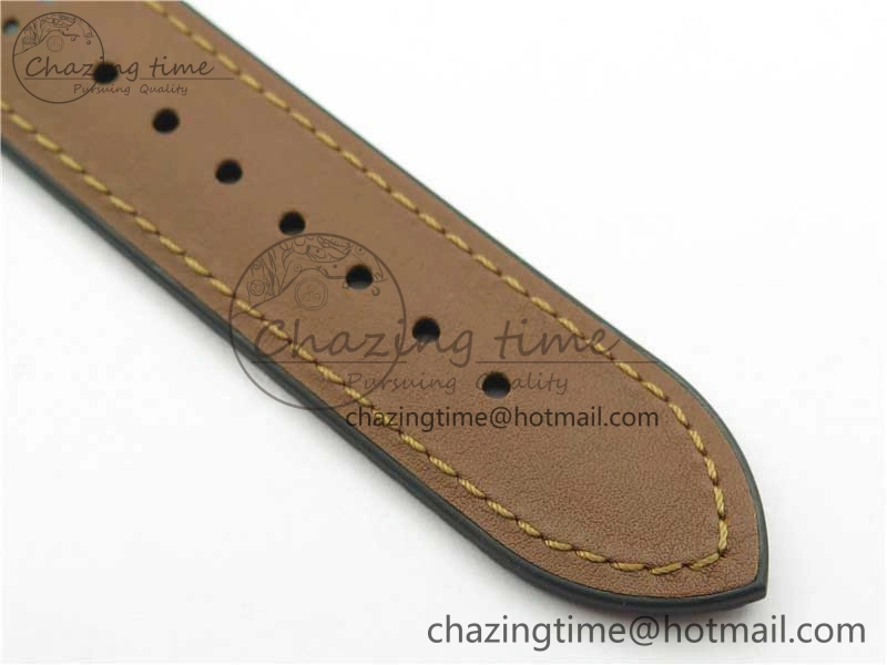 SportInspired Mille Miglia 168571 SS RG V7F 1:1 Best Edition Gray Dial On Brown Rubber Strap A7750 to Cal. 6388