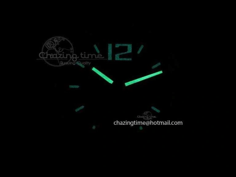 Mille Miglia RG Real Power Reserve Display Black Dial On Black Rubber Strap A FlexibleFit 6402