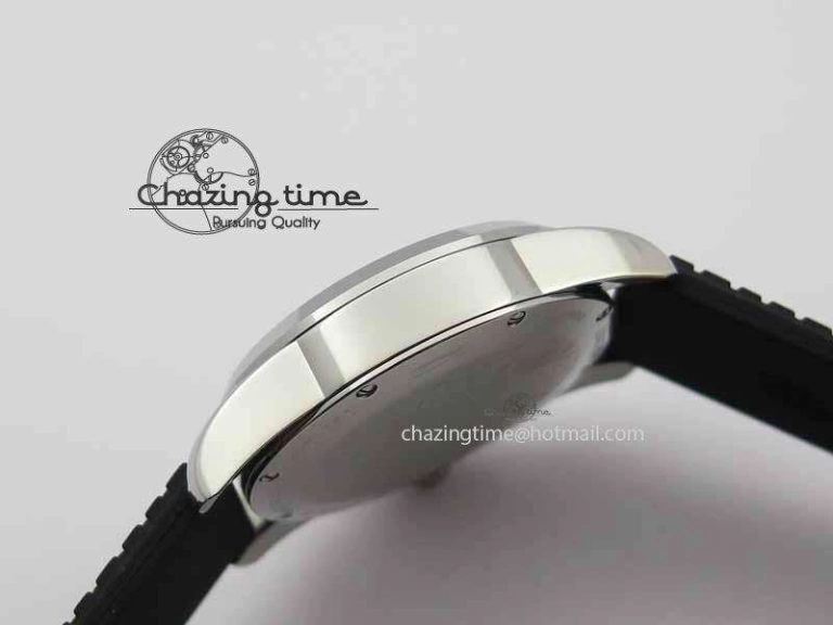 DailyWear Mille Miglia SS Real Power Reserve Display Black Dial On Black Rubber Strap A 6405