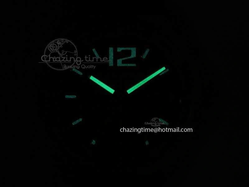 DailyWear Mille Miglia SS Real Power Reserve Display Black Dial On Black Rubber Strap A 6405