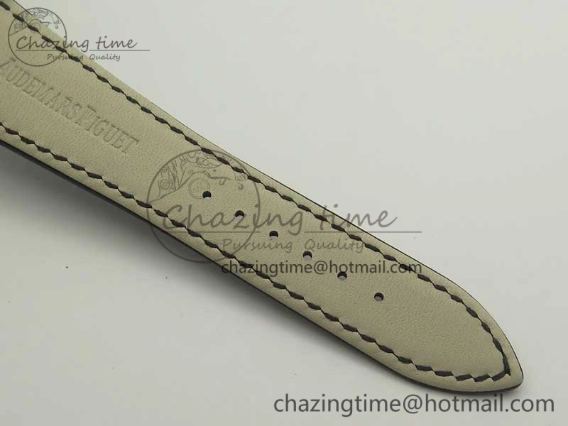 Millennium Series 15350 SS V9F 1:1 Best Edition White dial Black Diam on Black Leather Strap A SmartChoice 4926