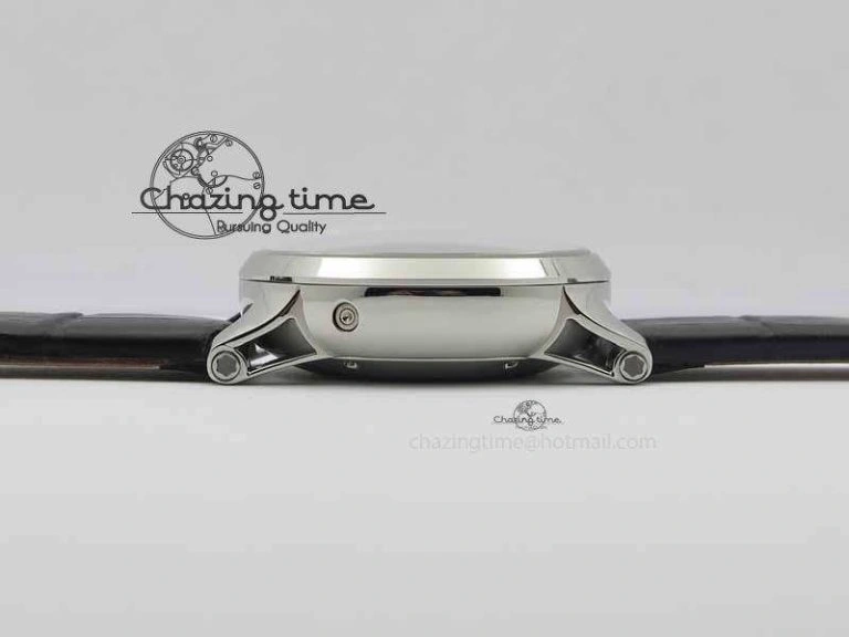 Montblanc Timewalker Chrono SS Black Dial Red 50 On Leather Strap A Original 7619