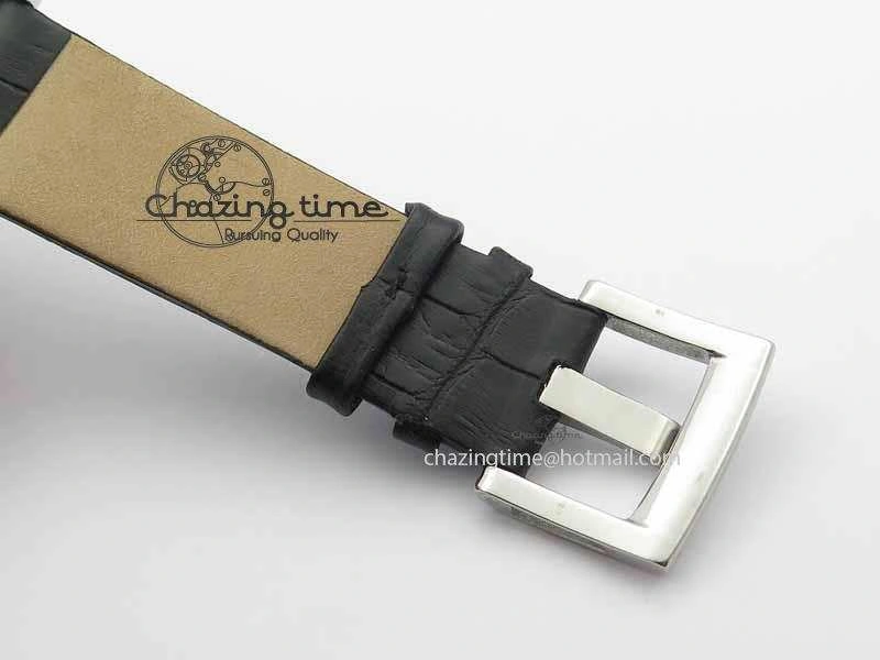 Montblanc Timewalker Chrono SS Black Dial Red 50 On Leather Strap A Original 7619