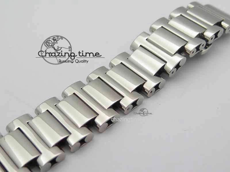 Montblanc Timewalker Chrono SS White Dial RG Numerals On SS Bracelet A Contemporary 7615