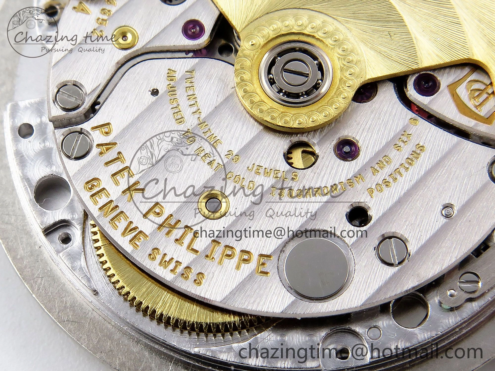 NAUTILUS 5711 And AQUANAUT PPMF Super Clone PP324 Automatic Movement Upgraded 10864