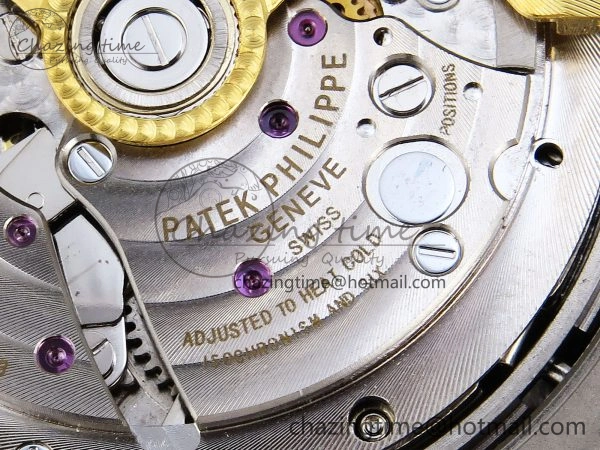NAUTILUS 5990 SS SPPF 1:1 BEST EDITION BLUE DIAL ON SS BRACELET A28-520 CLONE HighPerformance 8783