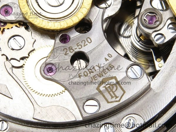 NAUTILUS 5990 SS SPPF 1:1 BEST EDITION BLUE DIAL ON SS BRACELET A28-520 CLONE HighPerformance 8783