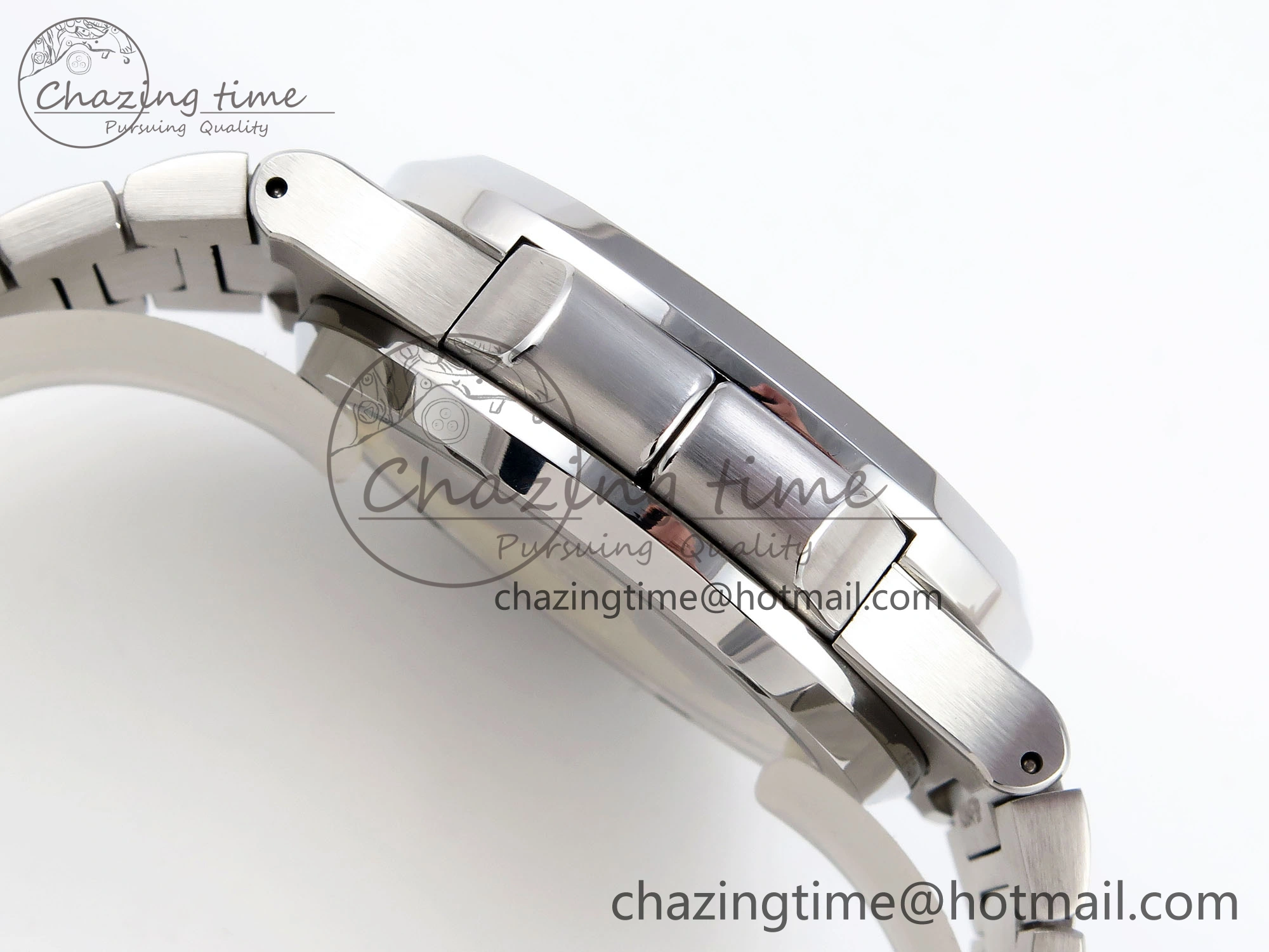 NAUTILUS 5990 SS SPPF 1:1 BEST EDITION GRAY DIAL ON SS BRACELET A28-520 CLONE ZipUp 8782