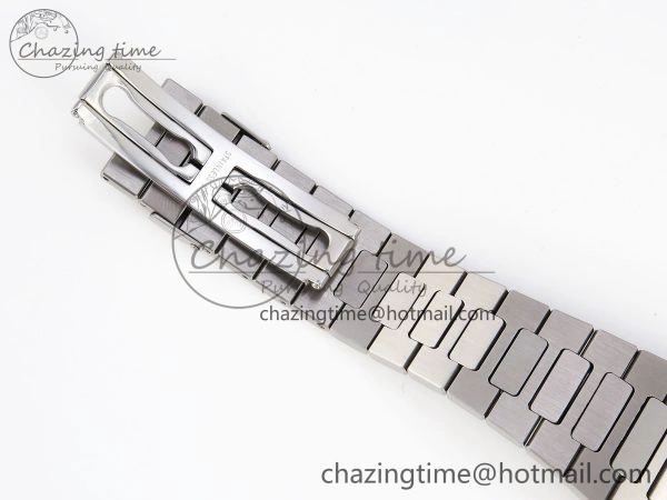 NAUTILUS 5990 SS SPPF 1:1 BEST EDITION GRAY DIAL ON SS BRACELET A28-520 CLONE ZipUp 8782