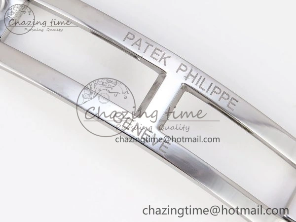 NAUTILUS 5990 SS SPPF 1:1 BEST EDITION GRAY DIAL ON SS BRACELET A28-520 CLONE ZipUp 8782