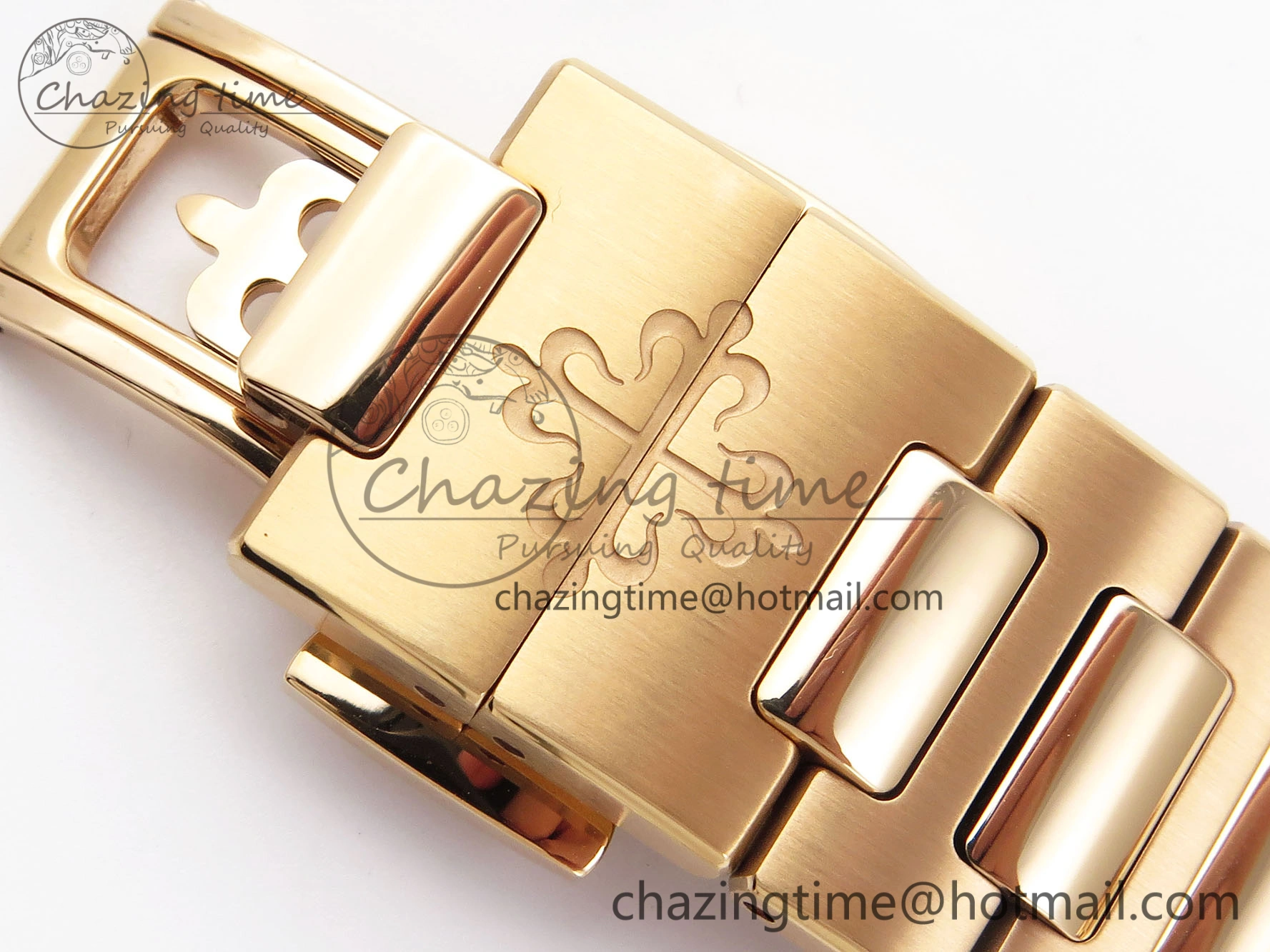 NAUTILUS 7118 LADIES RG PPF 1:1 BEST EDITION RG DIAL DIAMONDS BEZEL ON RG BRACELET 324CS EyeCatching 8775