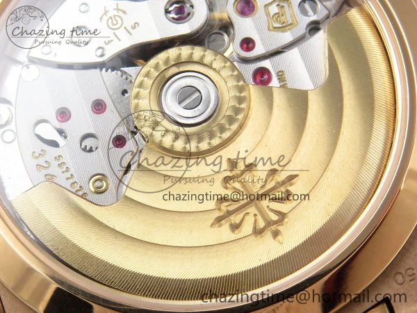 NAUTILUS 7118 LADIES RG PPF 1:1 BEST EDITION RG DIAL ON RG BRACELET 324CS Reliable 8776