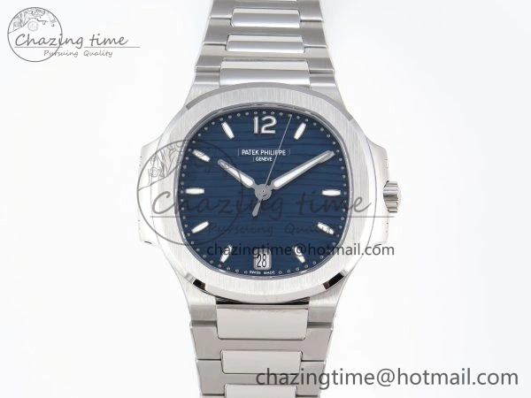 Supportive NAUTILUS 7118 LADIES SS PPF 1:1 BEST EDITION BLUE DIAL ON SS BRACELET 324CS 8768