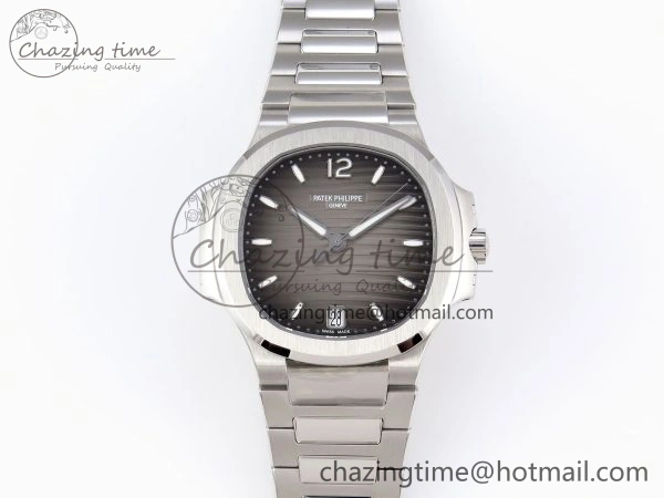 NAUTILUS 7118 LADIES SS PPF 1:1 BEST EDITION BROWN DIAL ON SS BRACELET 324CS Practical 8773